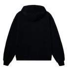 LIGHTNING LOGO EMBROIDERED ZIP BLACK/RED