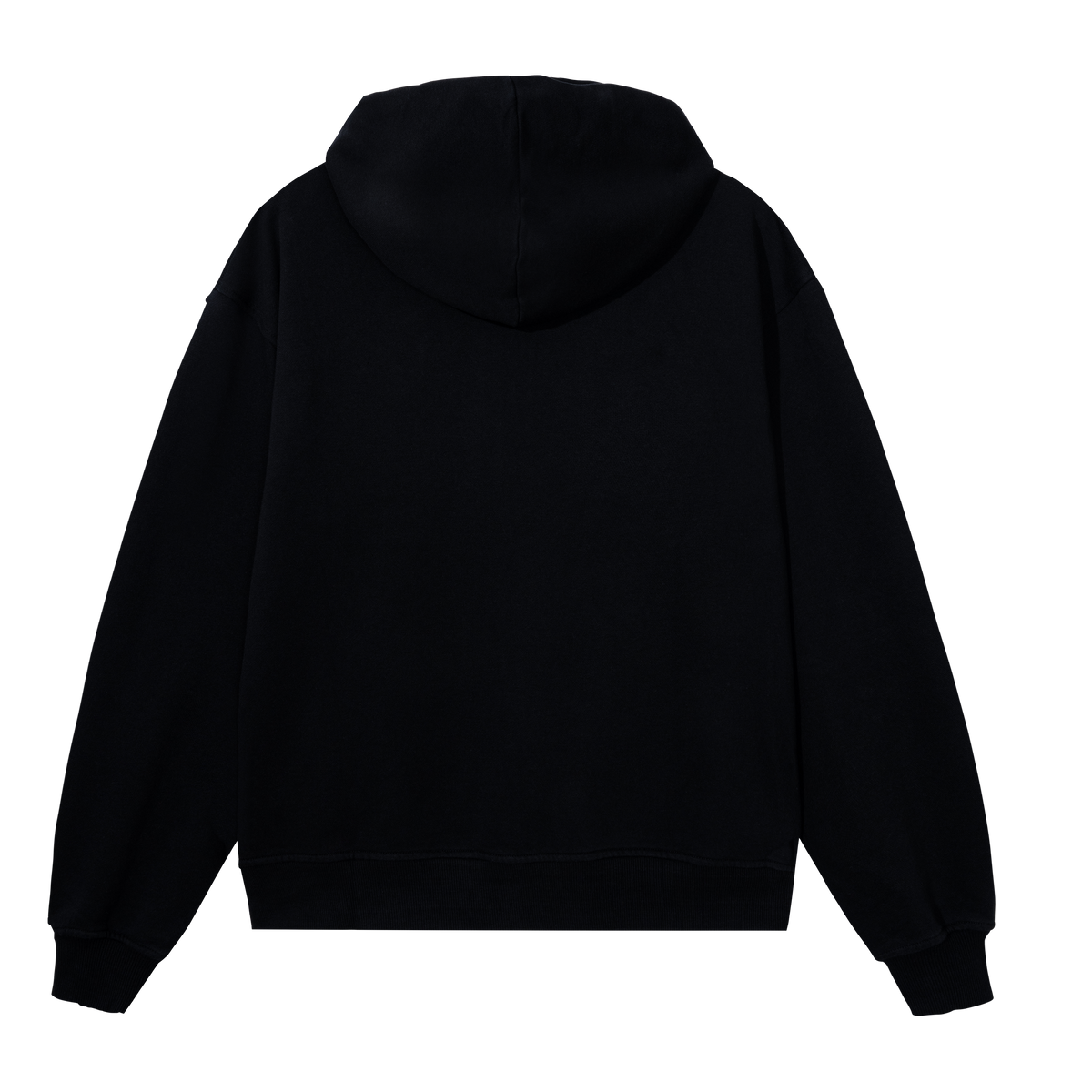 LIGHTNING LOGO EMBROIDERED ZIP BLACK/RED