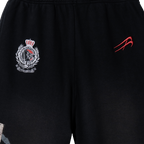 WACO EMBROIDERED SWEATPANTS BLACK