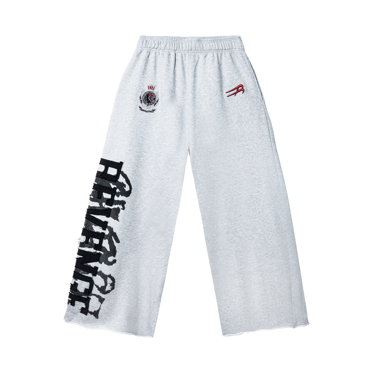 WACO EMBROIDERED SWEATPANTS HEATHER GREY