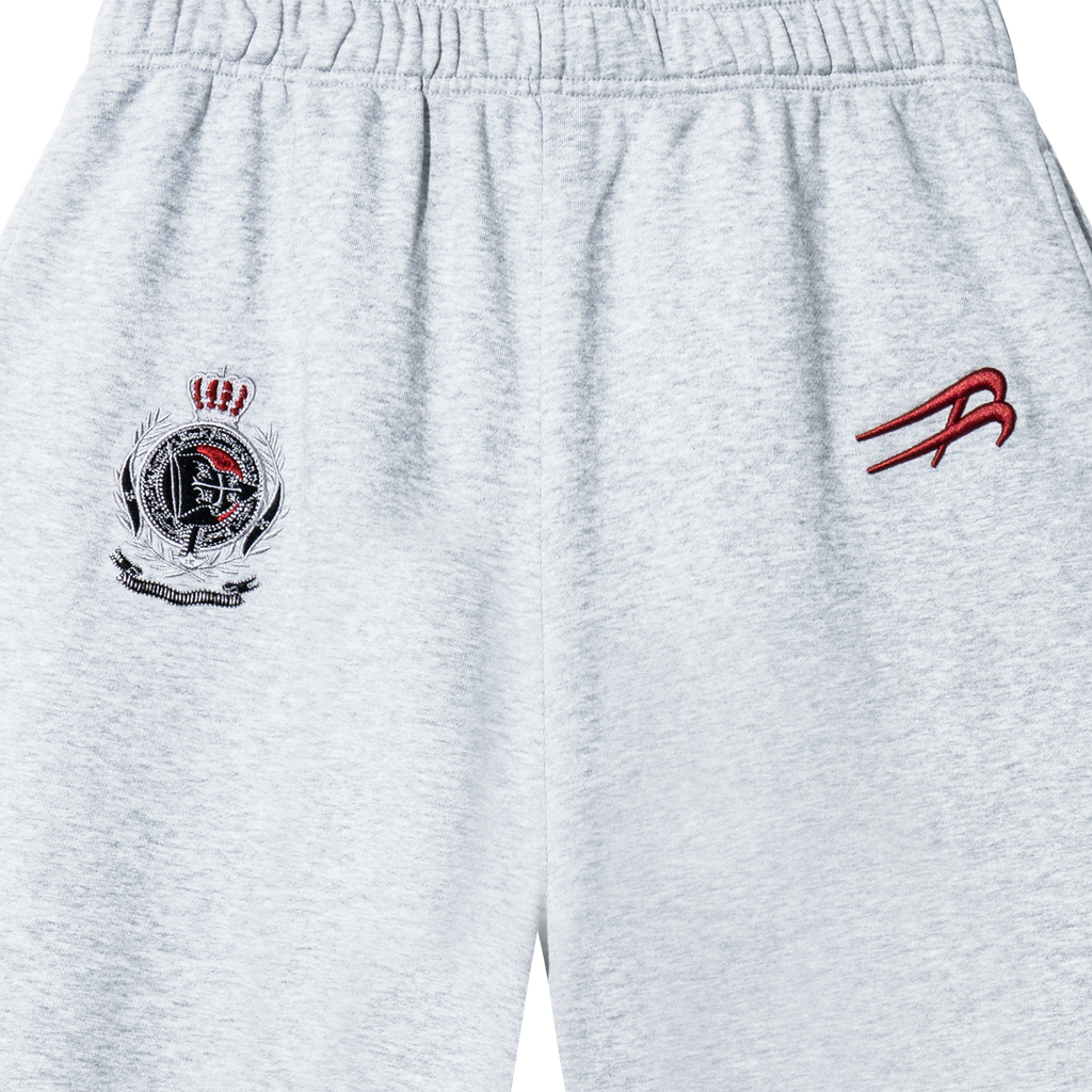 WACO EMBROIDERED SWEATPANTS HEATHER GREY