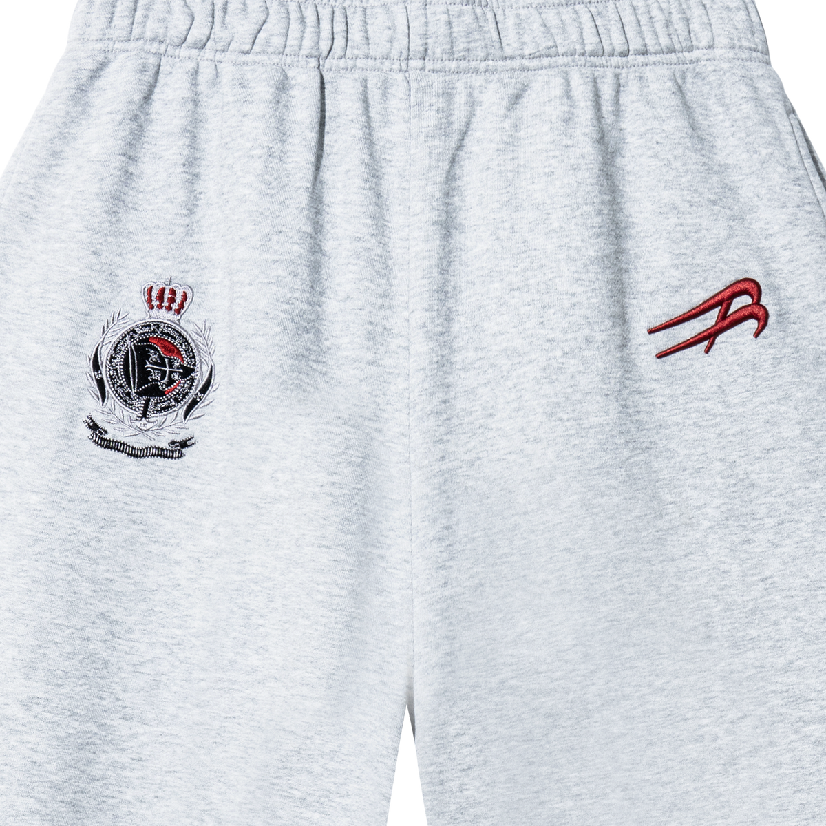 WACO EMBROIDERED SWEATPANTS HEATHER GREY