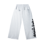 WACO EMBROIDERED SWEATPANTS HEATHER GREY