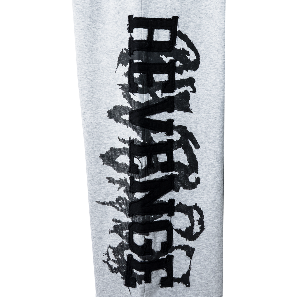WACO EMBROIDERED SWEATPANTS HEATHER GREY