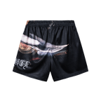 SLEEP PARALYSIS MESH SHORTS BLACK