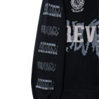 WACO EMBROIDERED QUARTER ZIP BLACK