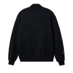 WACO EMBROIDERED QUARTER ZIP BLACK