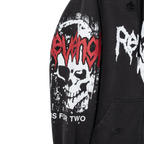 ABERRATED RECONSTRUCTED ZIP BLACK