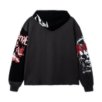 ABERRATED RECONSTRUCTED ZIP BLACK