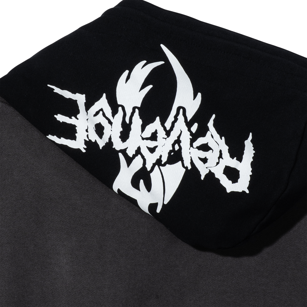 ABERRATED RECONSTRUCTED ZIP BLACK