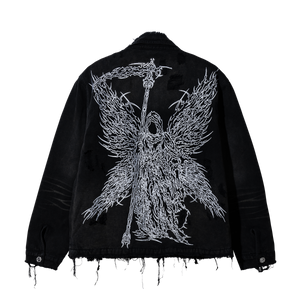 SIGIL WORK JACKET THRASHED BLACK