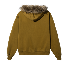 Load image into Gallery viewer, ARCH LOGO FUR ZIP TAN/KHAKI
