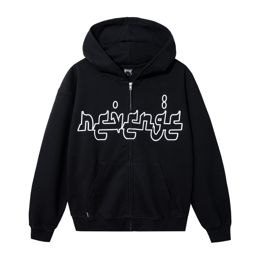 STAR ZIP BLACK