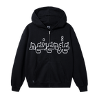 STAR ZIP BLACK