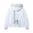 FALLEN ANGEL FUR ZIP WHITE