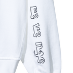 MANIFEST EMBROIDERED FUR ZIP WHITE