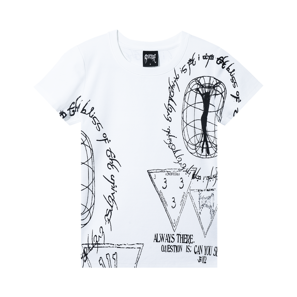 CONCORD BABY TEE WHITE – Revenge Official