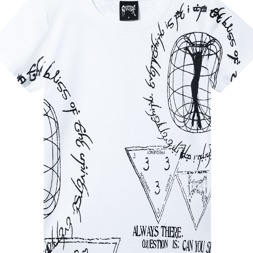 CONCORD BABY TEE WHITE – Revenge Official