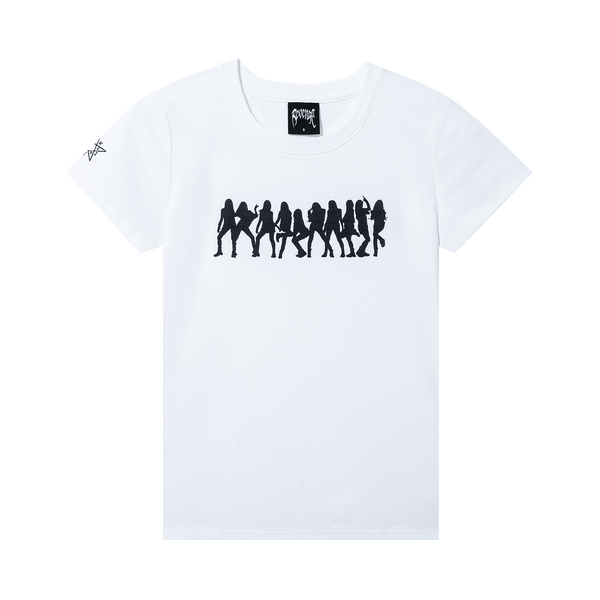 <3ri BABY TEE WHITE