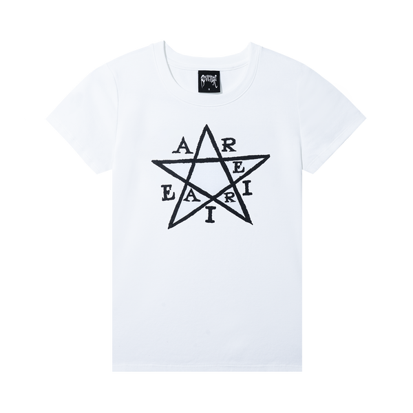 STAR BABY TEE WHITE