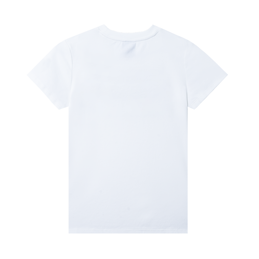 THE MOON, BABY TEE WHITE