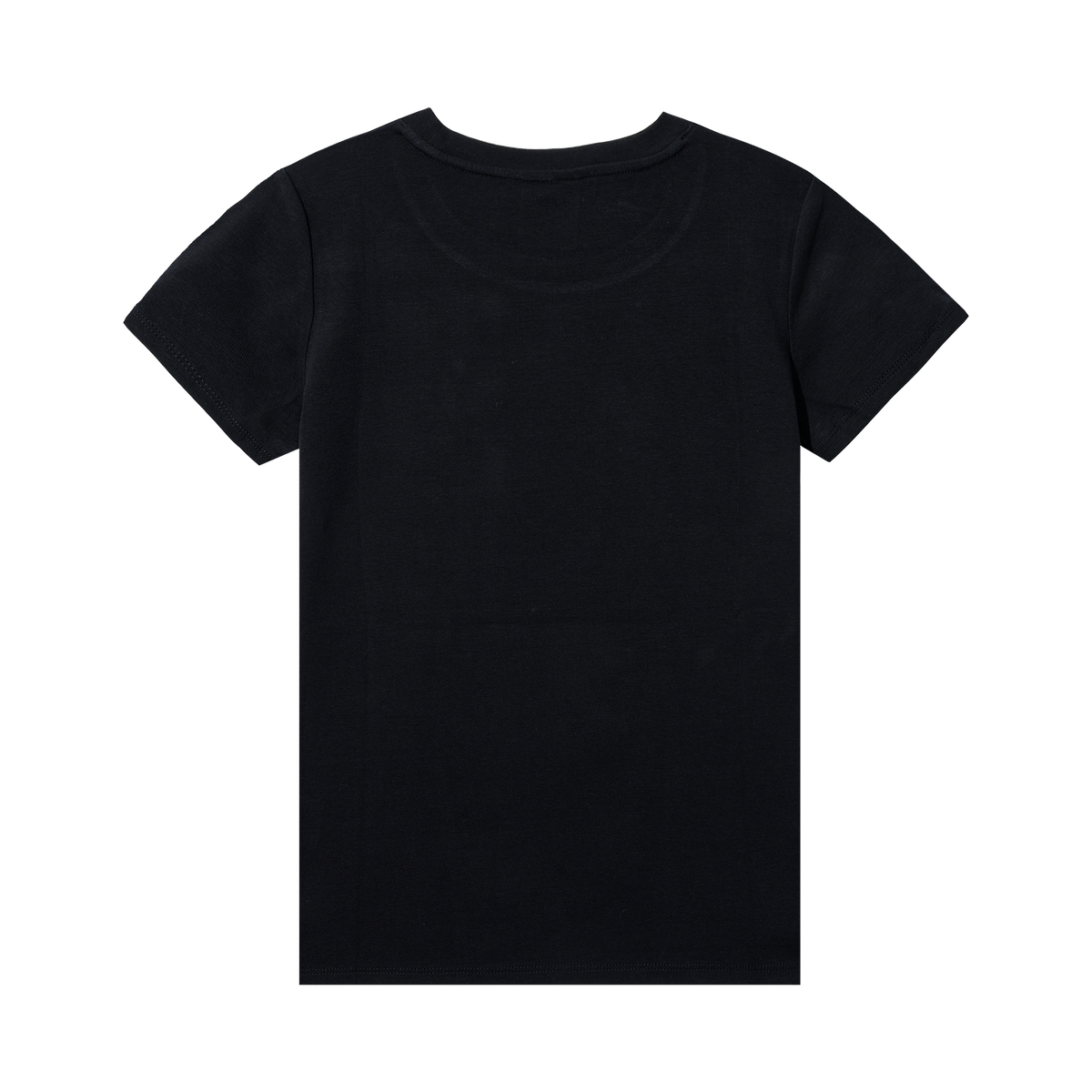 THE MOON, BABY TEE BLACK