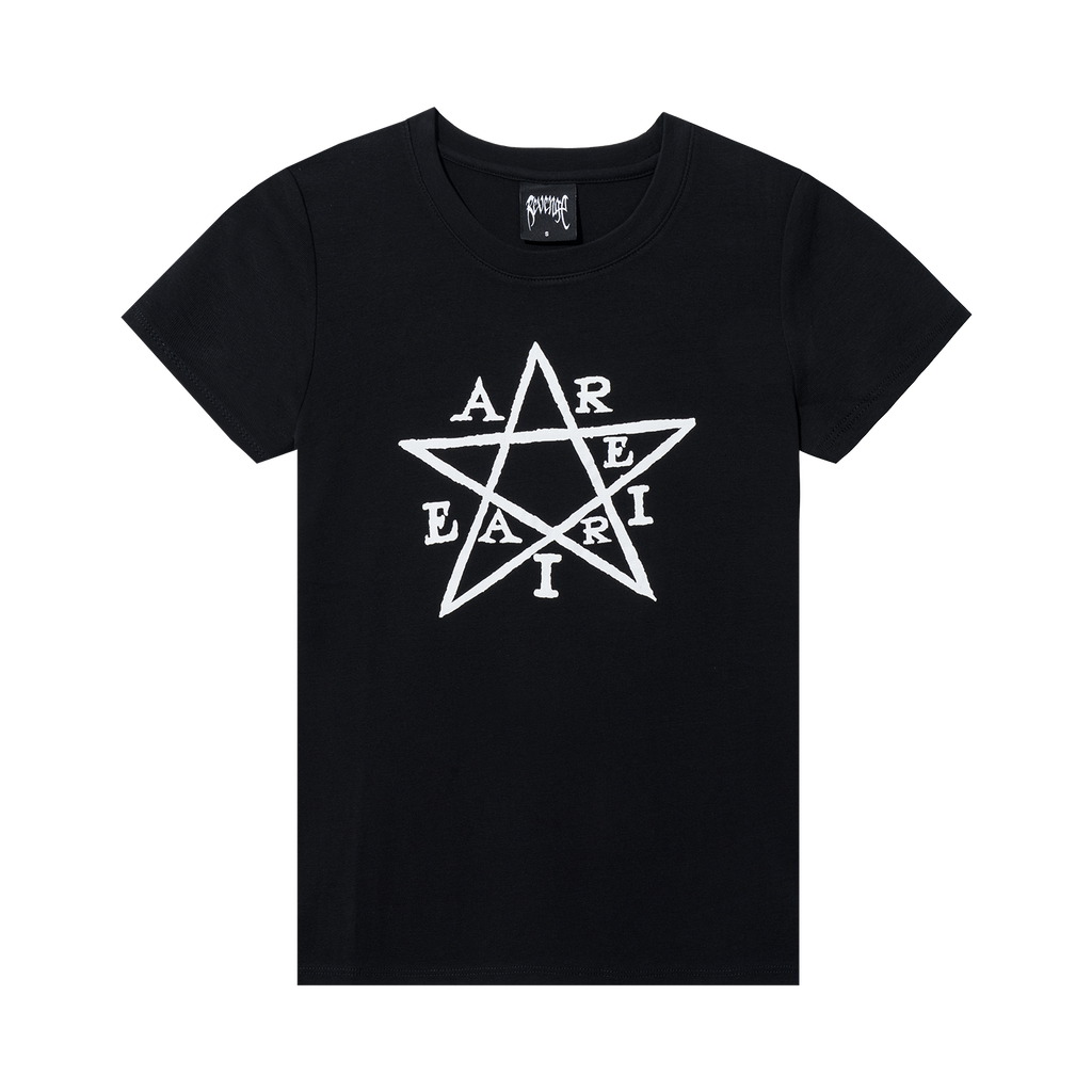 STAR BABY TEE BLACK