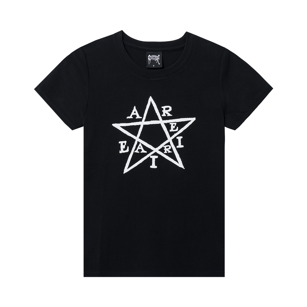 STAR BABY TEE BLACK