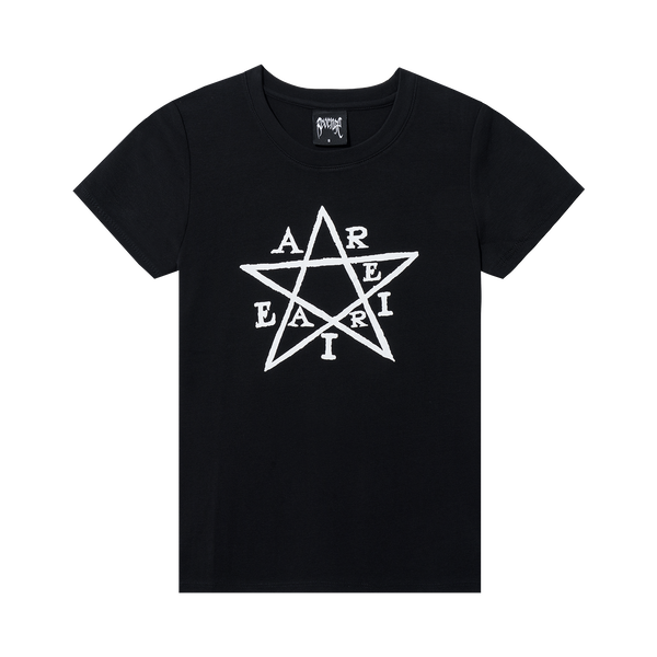 STAR BABY TEE BLACK