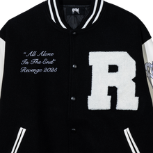 Load image into Gallery viewer, LEGACY VARSITY JACKET BLACK/WHITE
