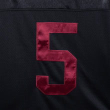Load image into Gallery viewer, ROSE FOOTBALL JERSEY BLACK/RED
