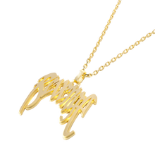 Load image into Gallery viewer, GOLD ARCH LOGO PENDANT
