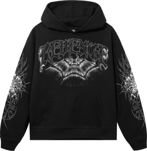 SERAPH HOODIE BLACK/LIGHT GREY