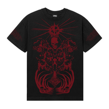 Load image into Gallery viewer, SHRINE TEE BLACK/RED
