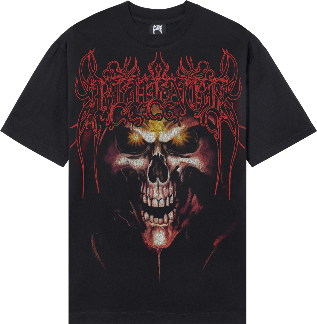 SINISTER PRESENCE TEE BLACK/RED