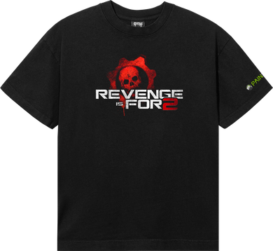 Revenge Basic Embroidered 2024 Logo ‘Yellow’ T-Shirt