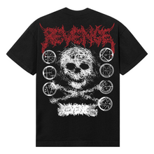 Load image into Gallery viewer, SO BELOW TEE BLACK/RED
