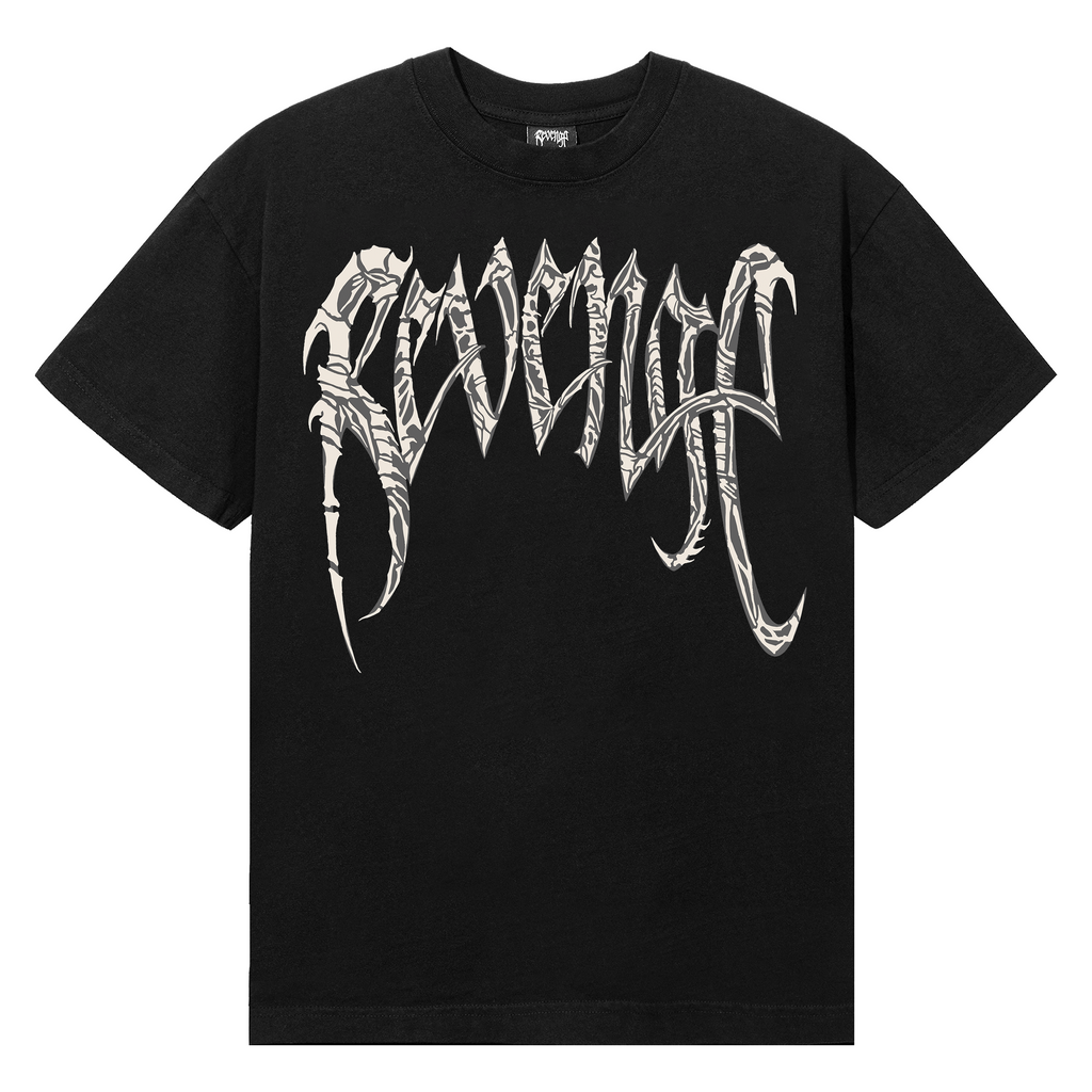 SPINAL ARCH LOGO GLOW TEE BLACK