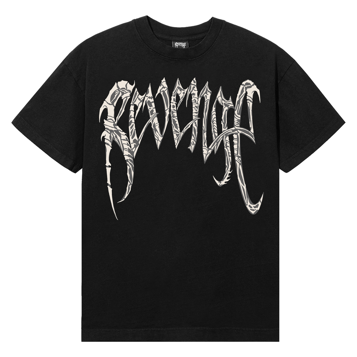 SPINAL ARCH LOGO GLOW TEE BLACK
