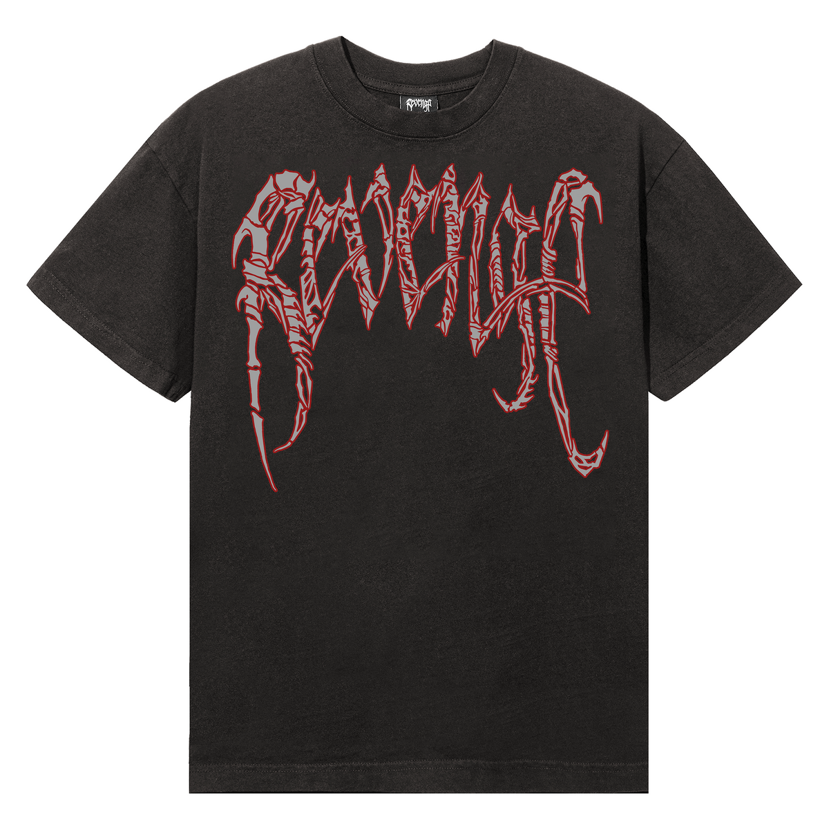 SPINAL ARCH LOGO TEE VINTAGE BLACK