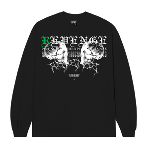 REVENGE STAPLE LONG SLEEVE BLACK
