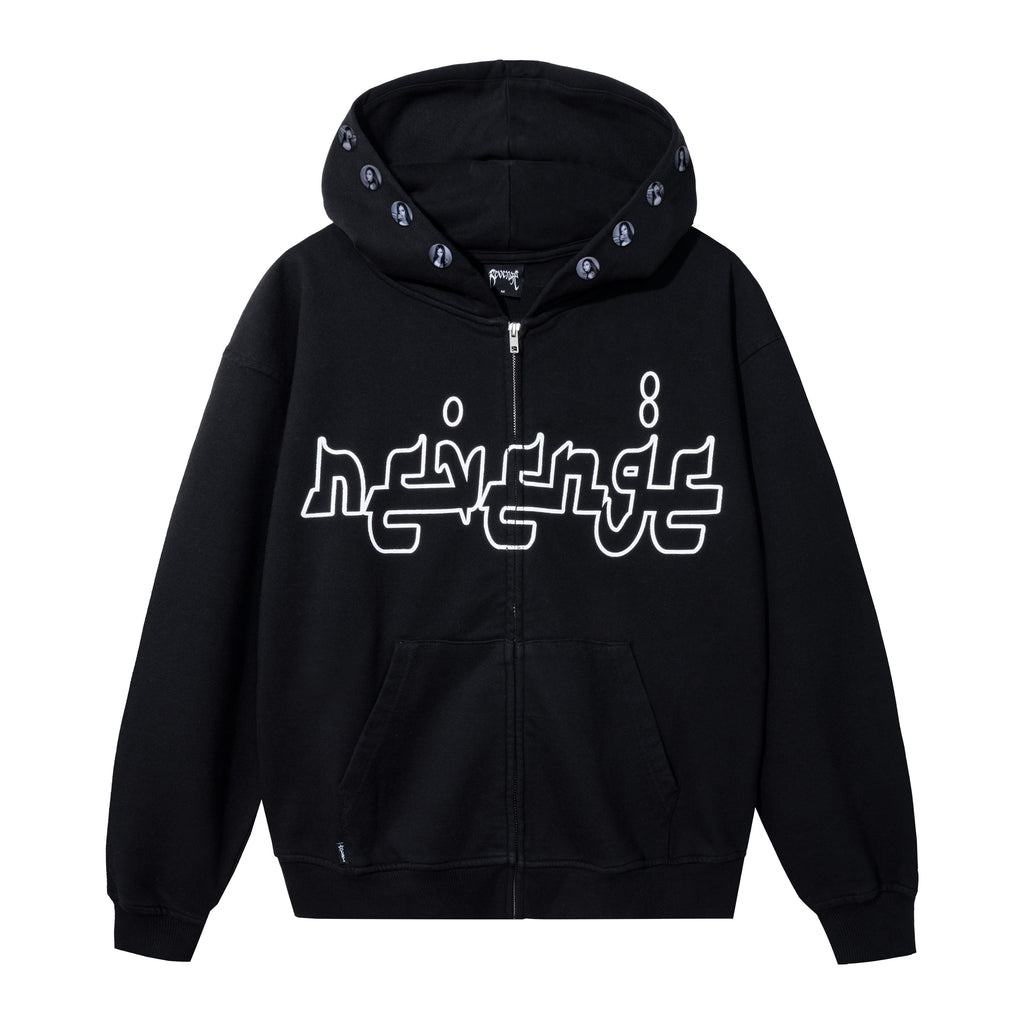 STAR ZIP BLACK