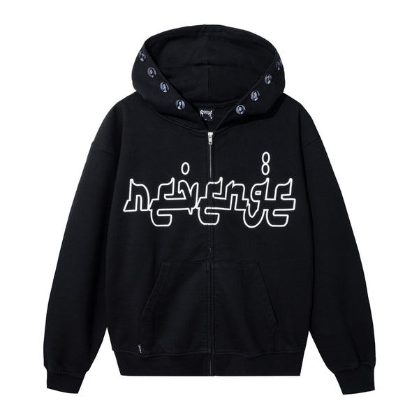 STAR ZIP BLACK
