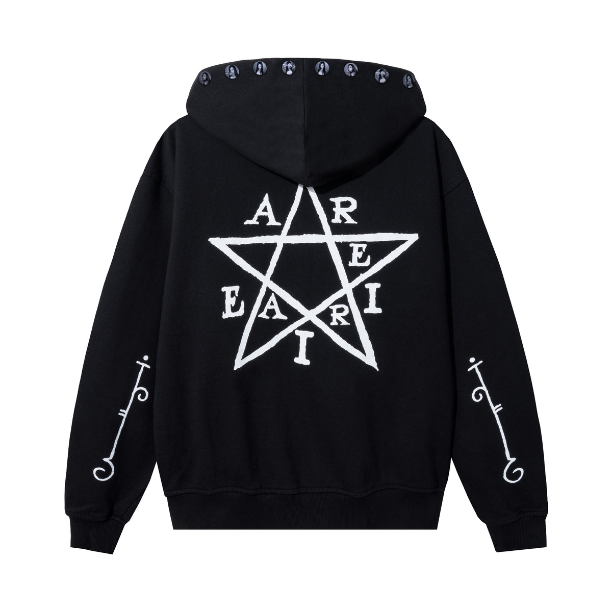STAR ZIP BLACK