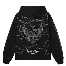 Load image into Gallery viewer, TITAN ARCH LOGO HOODIE BLACK/WHITE
