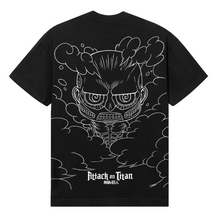 Load image into Gallery viewer, TITAN ARCH LOGO TEE BLACK/WHITE
