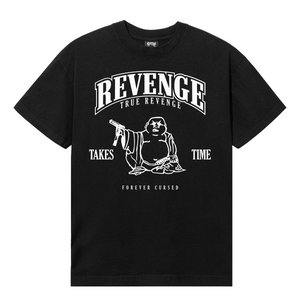 TRU REVENGE TEE BLACK/WHITE