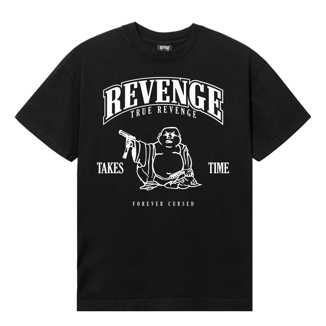 TRU REVENGE TEE BLACK/WHITE