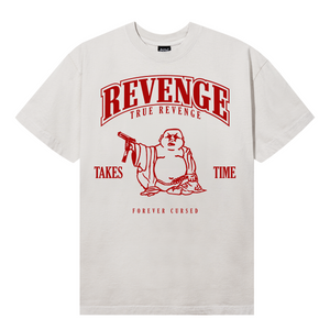TRU REVENGE TEE CEMENT/RED