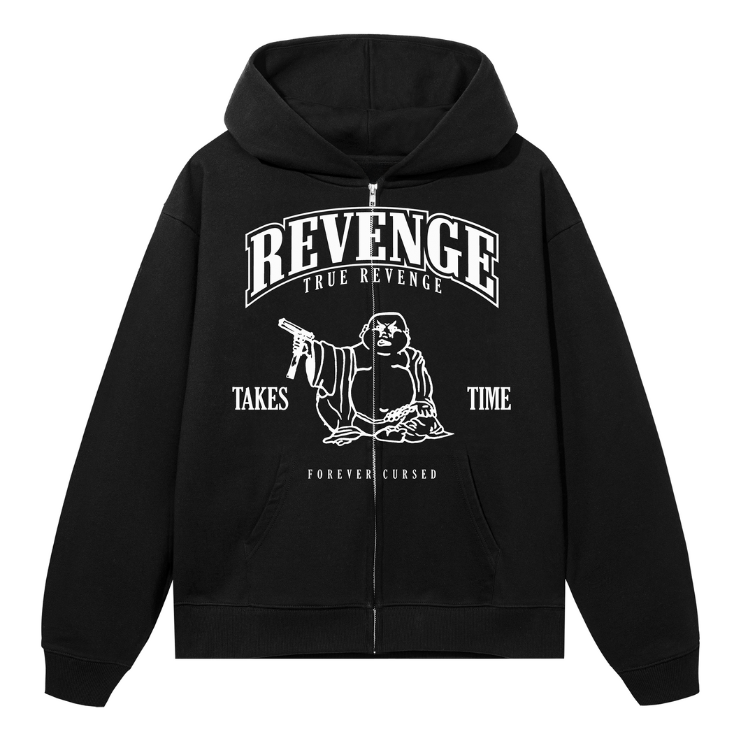 TRU REVENGE ZIP BLACK/WHITE